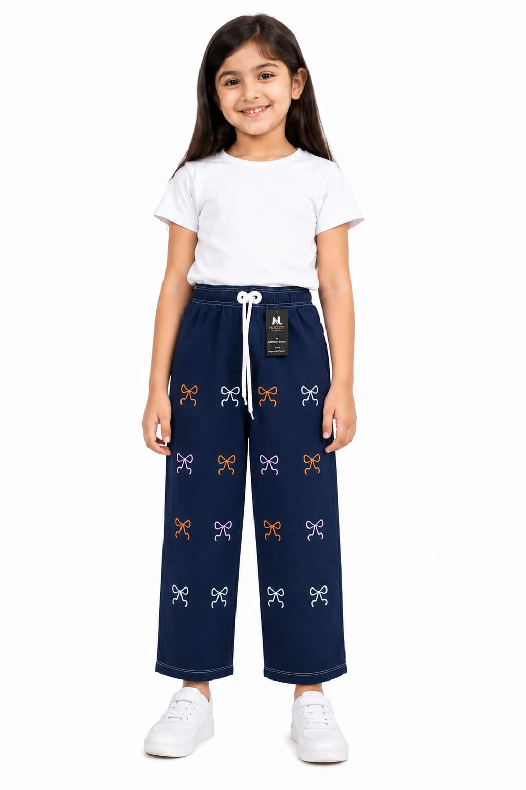 Baggy Style Denim Jeans for Girls