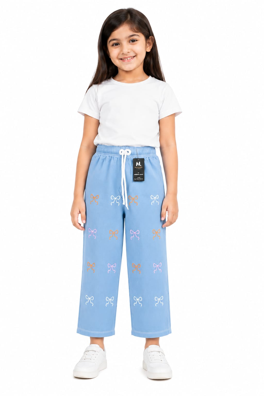 Baggy Style Denim Jeans for Girls