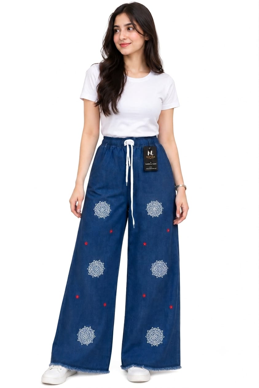 Baggy Style Denim Jeans for women
