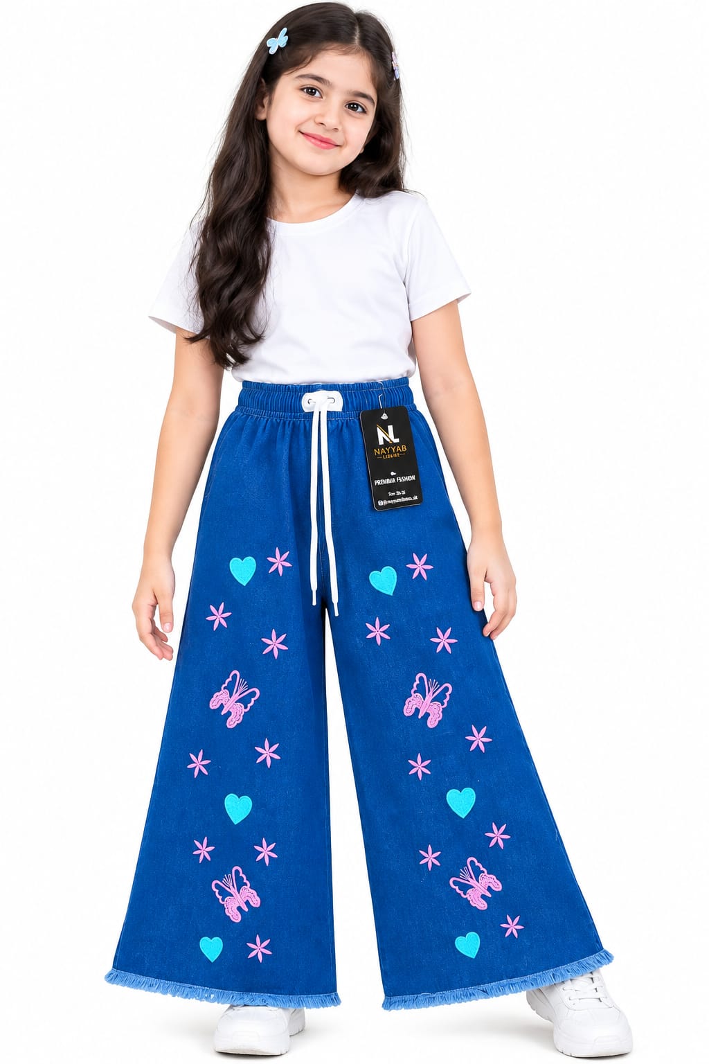 Baggy Style Denim Jeans for Girls