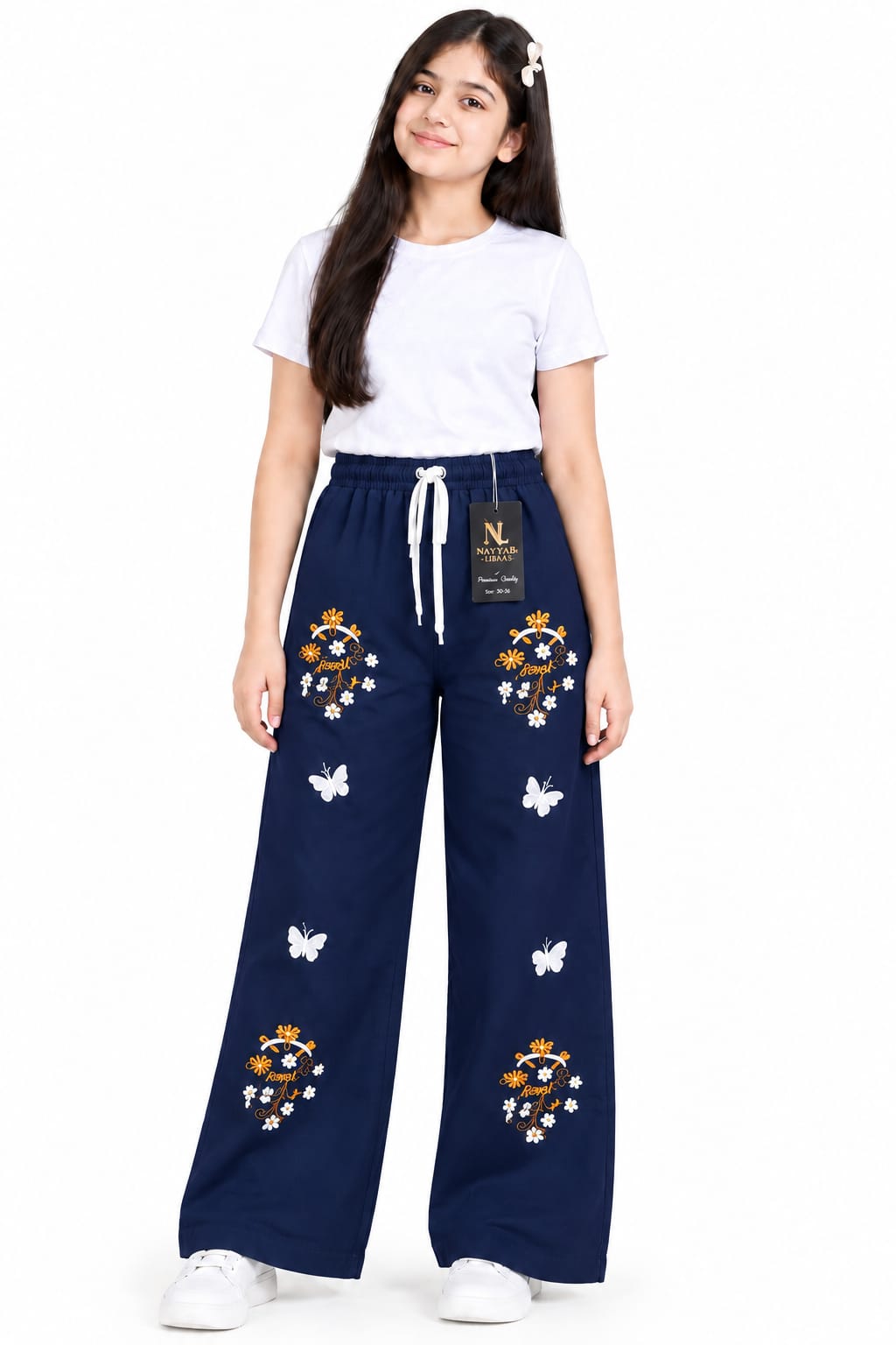 Baggy Style Denim Jeans for Girls