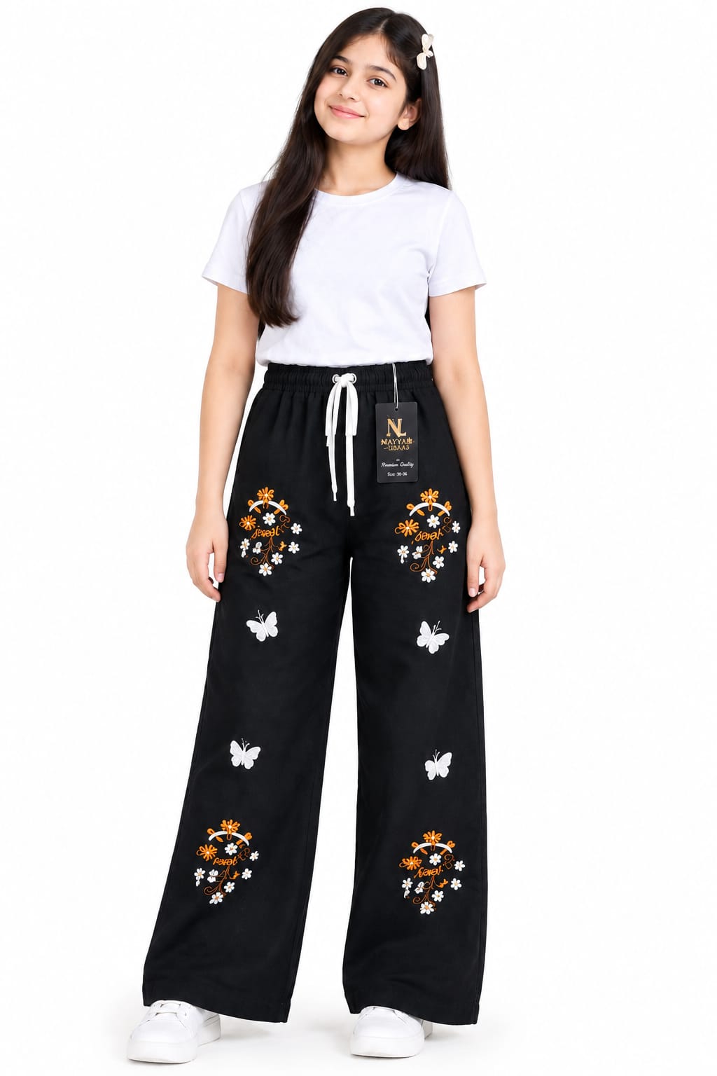 Baggy Style Denim Jeans for Girls