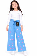 Baggy Style Denim Jeans for Girls