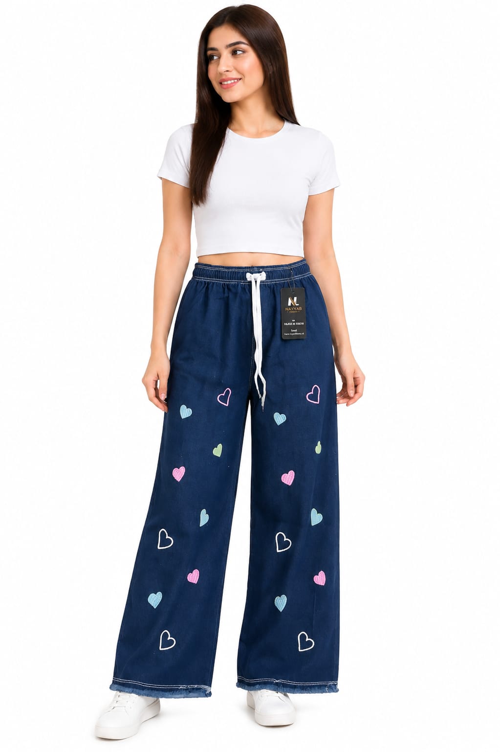 Baggy Style Denim Jeans for women